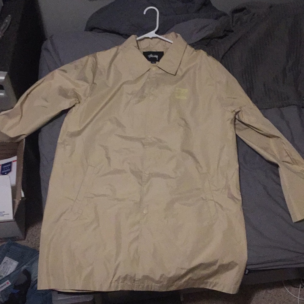 Stussy trench coat